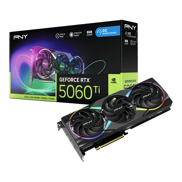 PNY GeForce RTX 5060 Ti EPIC-X RGB OC 8GB