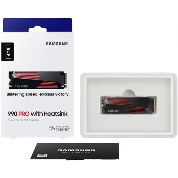 SAMSUNG 990 PRO Heatsink PCIe 4.0 NVMe 4TB