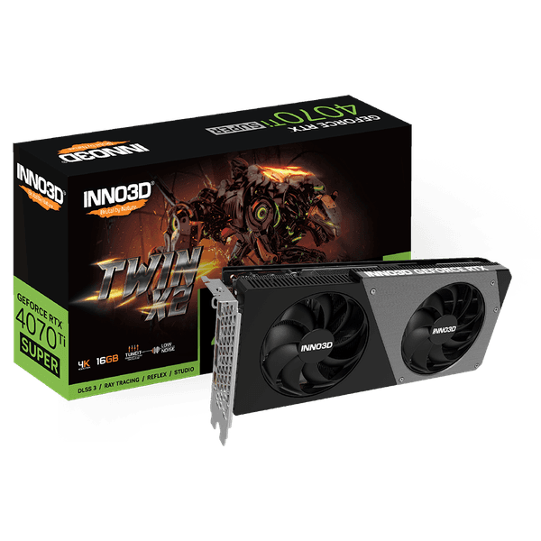 INNO3D GeForce RTX 4070 Ti SUPER TWIN X2