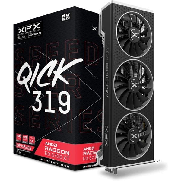 XFX RX 6700 XT SPEEDSTER QICK 319 12GB GDDR6 LIKE NEW