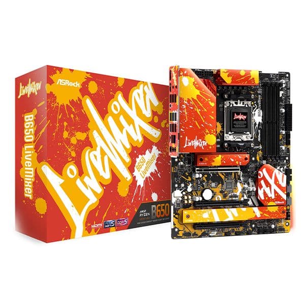 ASRock B650 LiveMixer DDR5