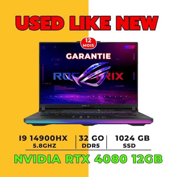 Asus ROG Strix SCAR 16 G634 i9-14900HX/32GB-1TB/RTX4080