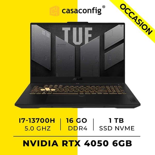 ASUS TUF Gaming F17| I7 13700H|16GB DDR4 1TB | RTX 4050