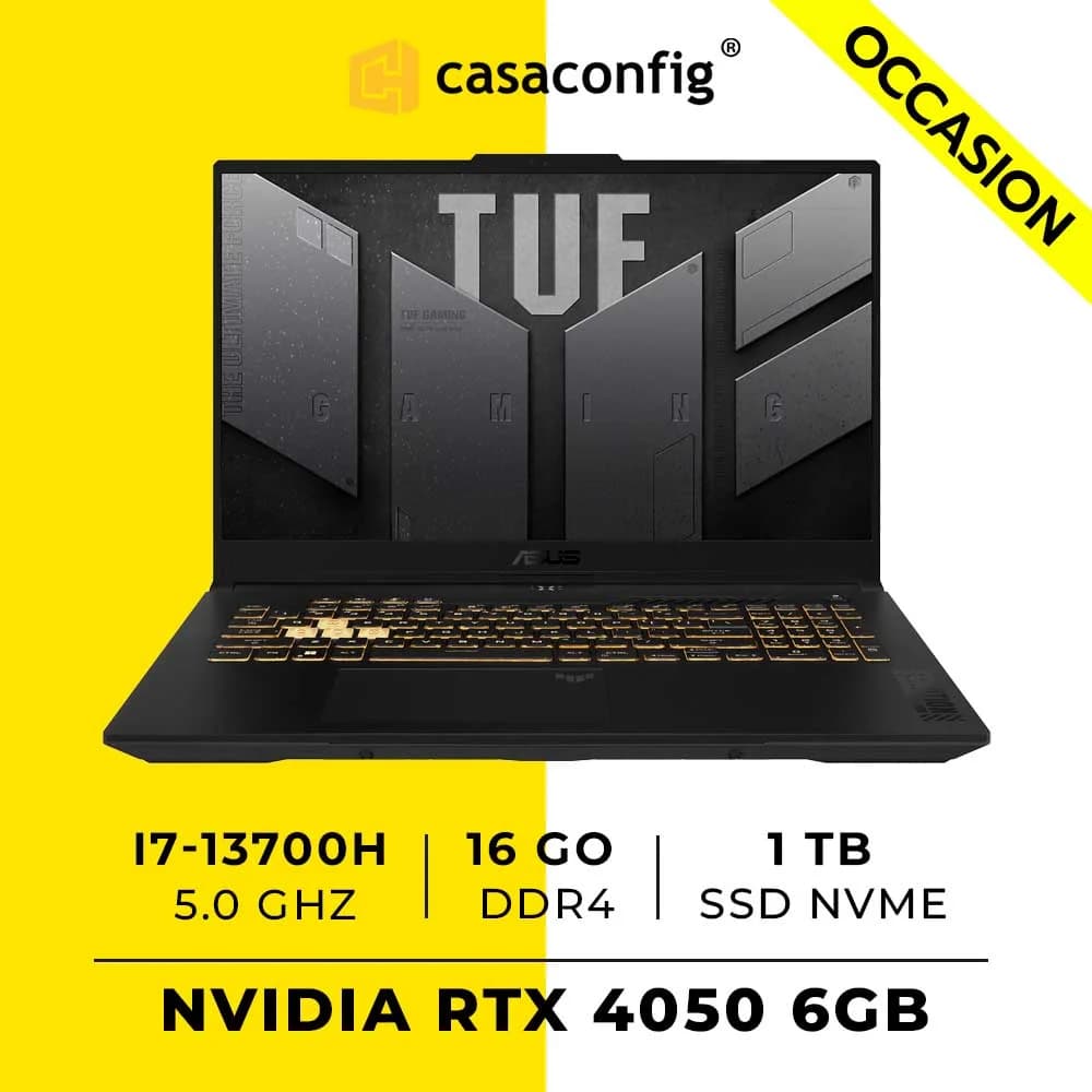 ASUS TUF Gaming F17| I7 13700H|16GB DDR4 1TB | RTX 4050