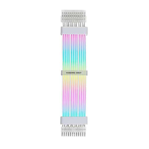 Câble d’extension 24pin ARGB Blanc ASIAHORSE