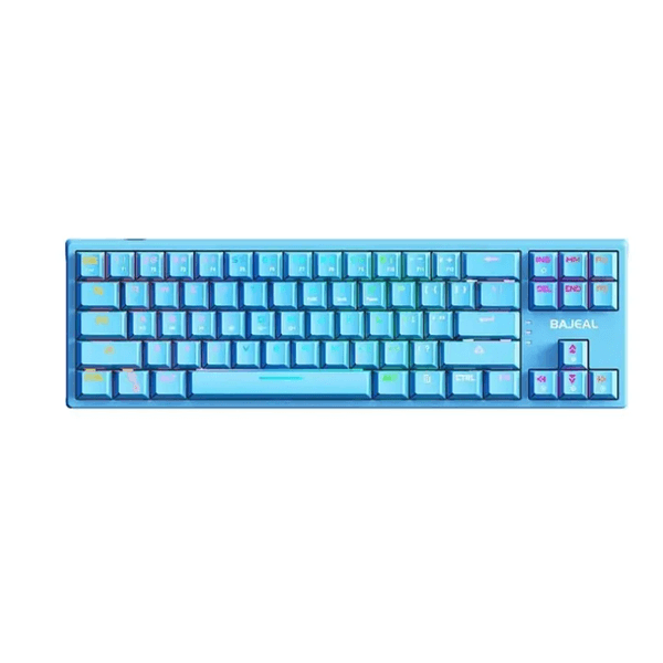 BAJEAL | Bleu | Mécanique Gaming Keyboard | Bleu Switch k71 | TKL | For Pc Gaming – Mac – Console | 🎉Promo | Bleu