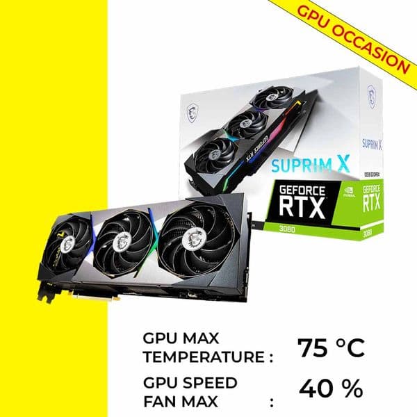 MSI RTX 3080 SUPRIM X 10GB GDDR6X