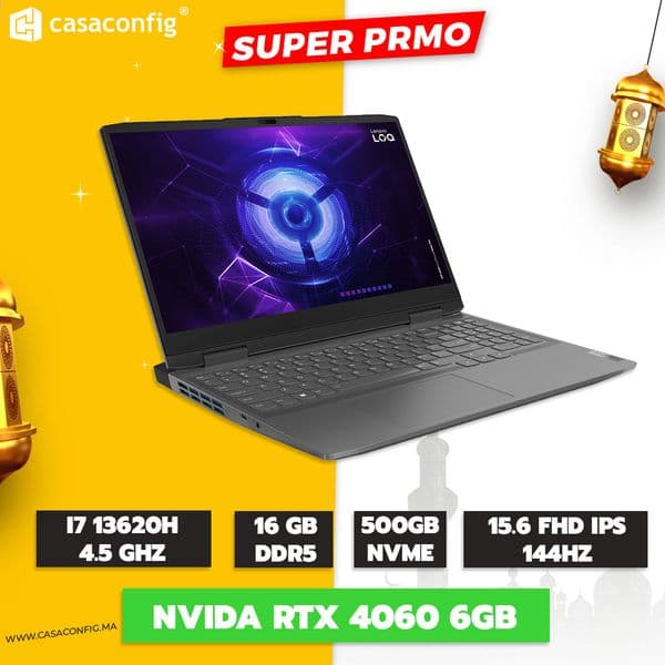 Lenovo LOQ 15IRH8 Intel i7-13620H/16GB/512GB SSD/RTX4060