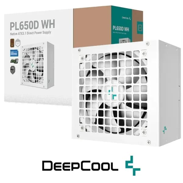 DeepCool PL650D 80 PLUS Bronze 650W White