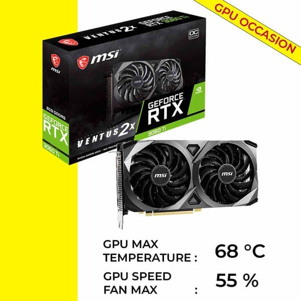 RTX 3060 Ti VENTUS 2X OC 8GB GDDR6X