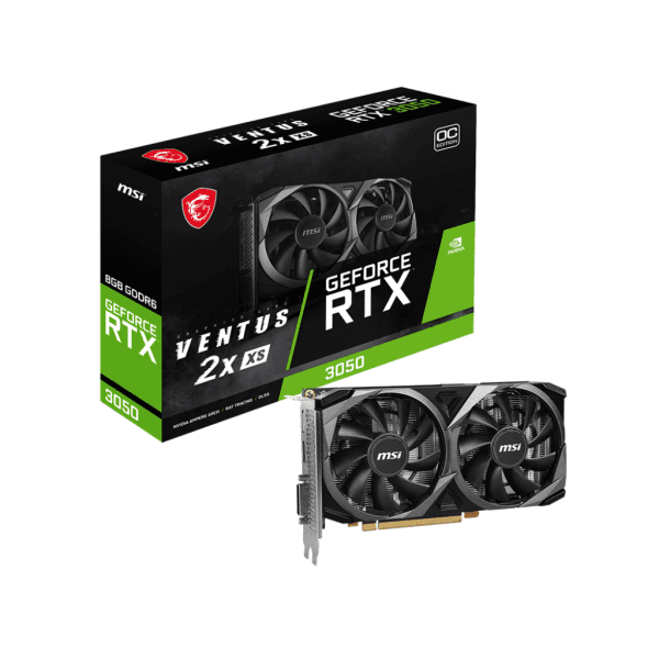 MSI GeForce RTX 3050 VENTUS 2X XS OC 8GB GDDR6