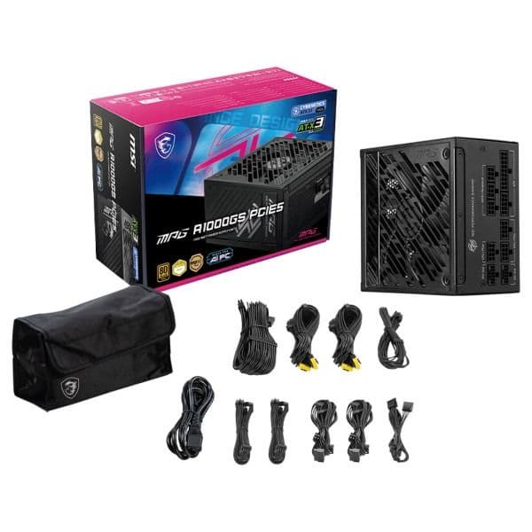 MSI MAG A1000GS PCIE5 80PLUS Gold 1000W
