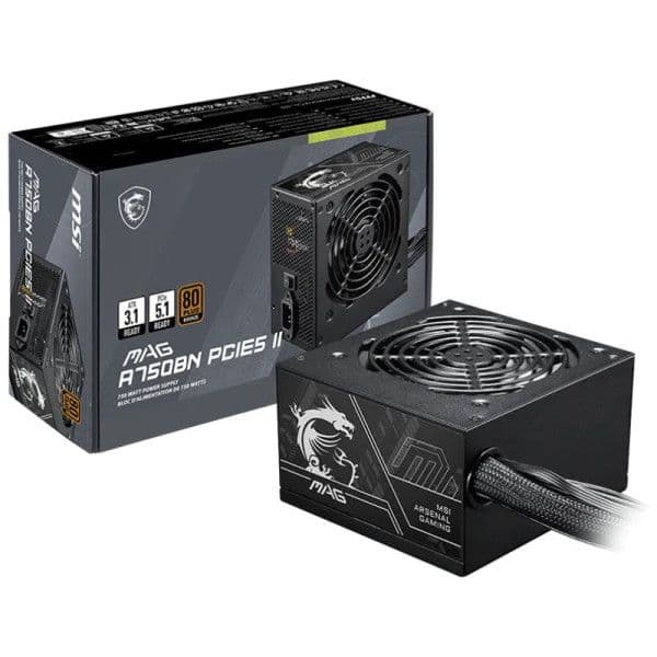 MSI MAG A750BN PCIE5 II 80PLUS Bronze 750W