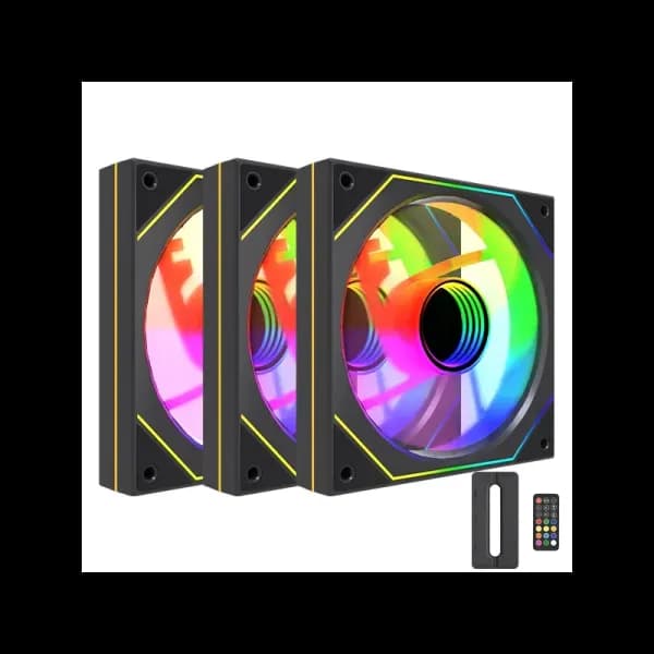NOVA MASTERFLOW ARGB 3 Pack Noir