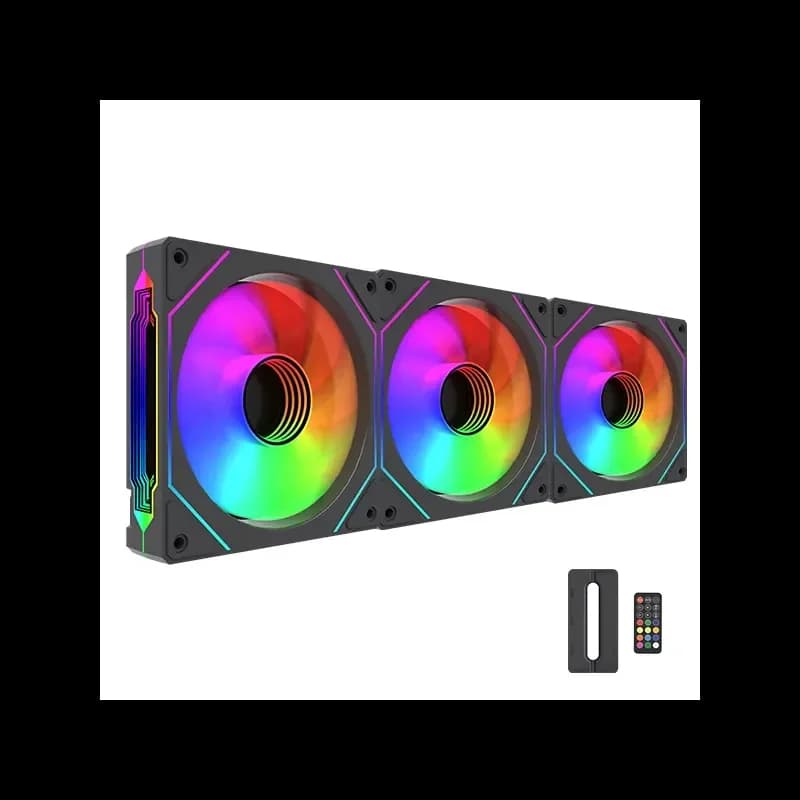 NOVA VORTEX ARGB 3 Pack Noir