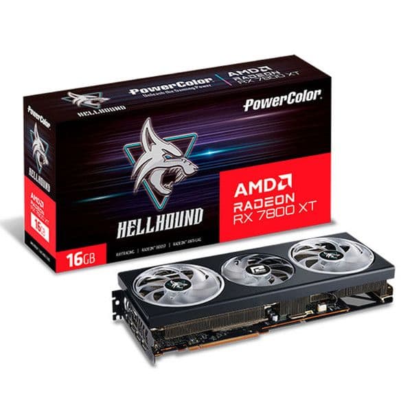 PowerColor HELLHOUND AMD Radeon RX 7800 XT 16GB