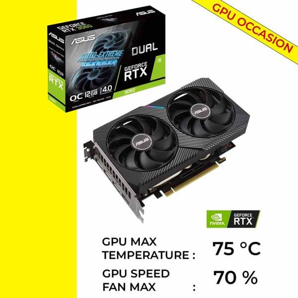 ASUS GeForce RTX 3060 Dual OC V2 12GB