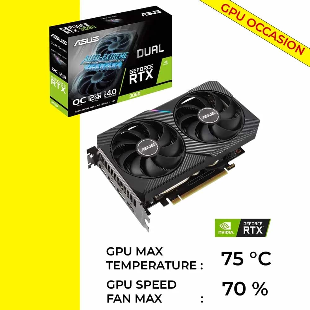 ASUS GeForce RTX 3060 Dual OC V2 12GB