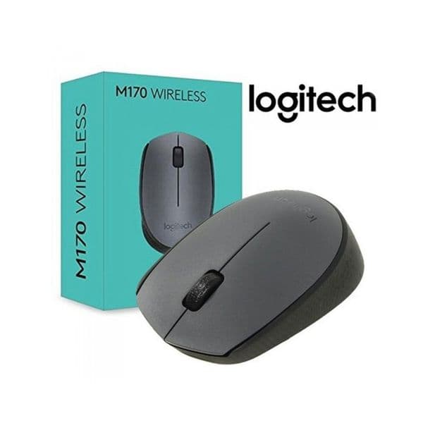 Logitech M170 Wireless Mouse (Gris)