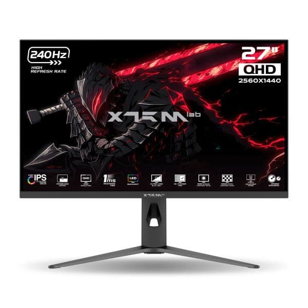 XTRMLAB X27G240IQ-P 27″ 240Hz Fast IPS 2K Pivot