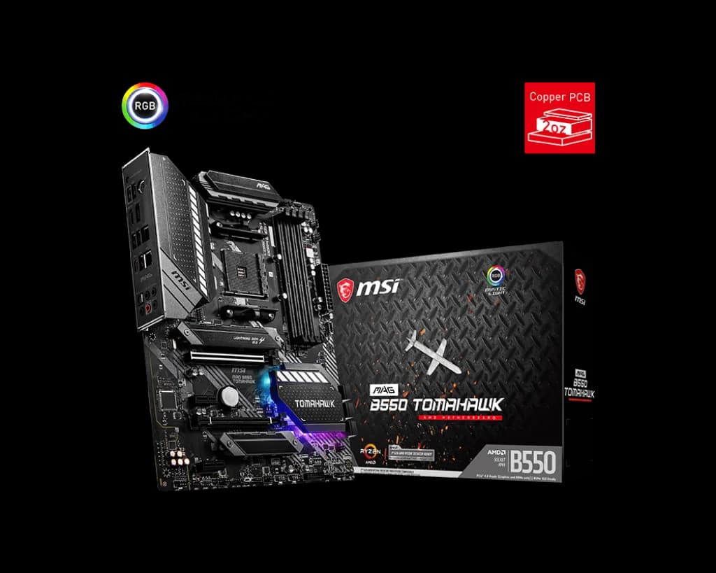 MSI B550 TOMAHAWK MPG ATX AM4