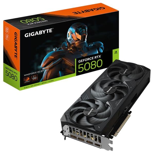 Gigabyte GeForce RTX 5080 WINDFORCE OC SFF 16Go (BULK)