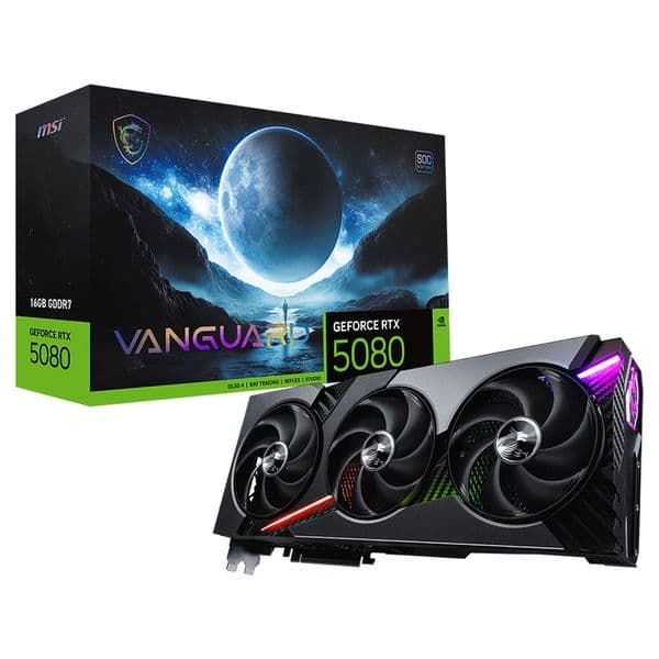 MSI GeForce RTX 5080 16G VANGUARD SOC (BULK)
