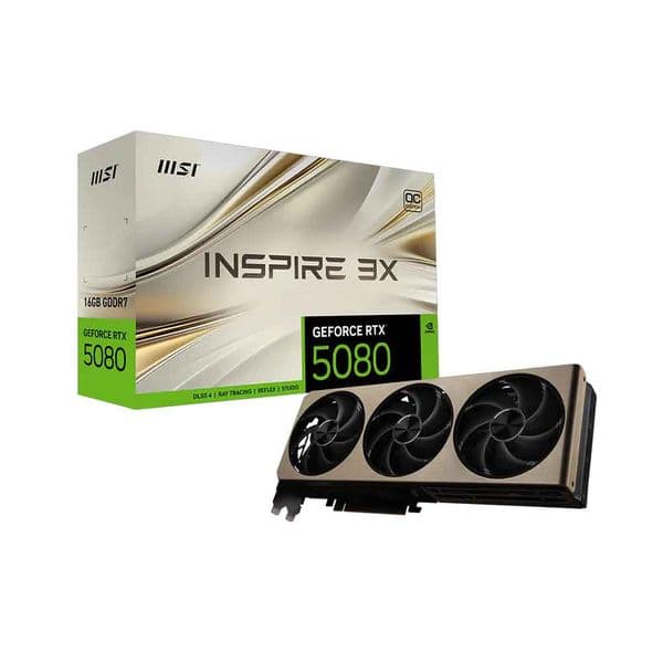 MSI GeForce RTX 5080 16GB INSPIRE 3X OC ( bulk )