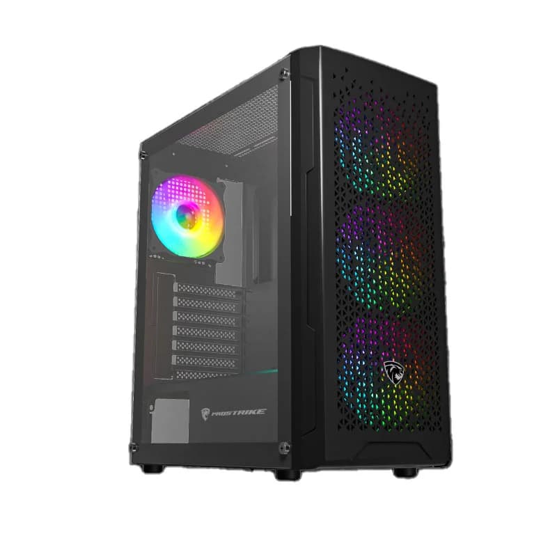 PROSTRIKE SKULL BLACK ARGB CASE ATX